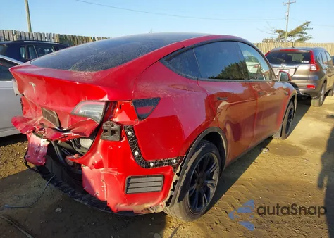 2023 Tesla Model Y Awd/Long Range Dual Motor All-Wheel Drive from USA, damaged, VIN 7SAYGDEE8PF917907